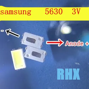 400 бр./лот За SAMSUNG TV SMD 5630 Осветление 0,5 Вата 3 Диоди Нови вносни мъниста с подсветка